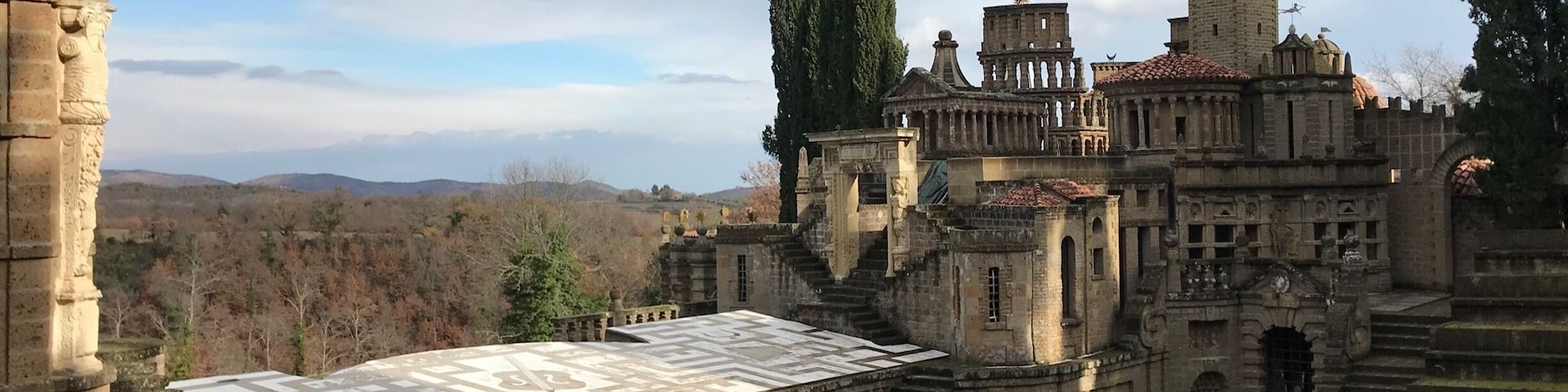 A whimsical place, a true hidden gem up in the mountains. We stayed the night in Fabro, which is only a 30 minute drive to La Scarzoula
