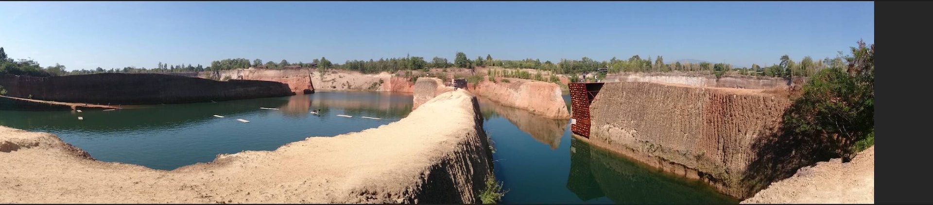 Good place to relax,  jump from the cliffs and have a swim
