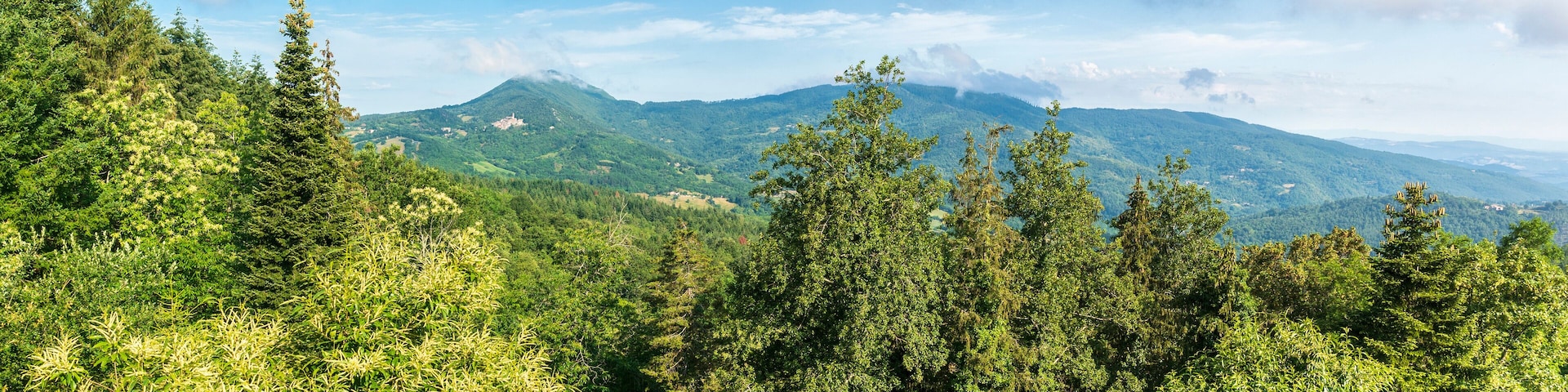 Morgenstimmung über Gerfalca im Colline Metallifere