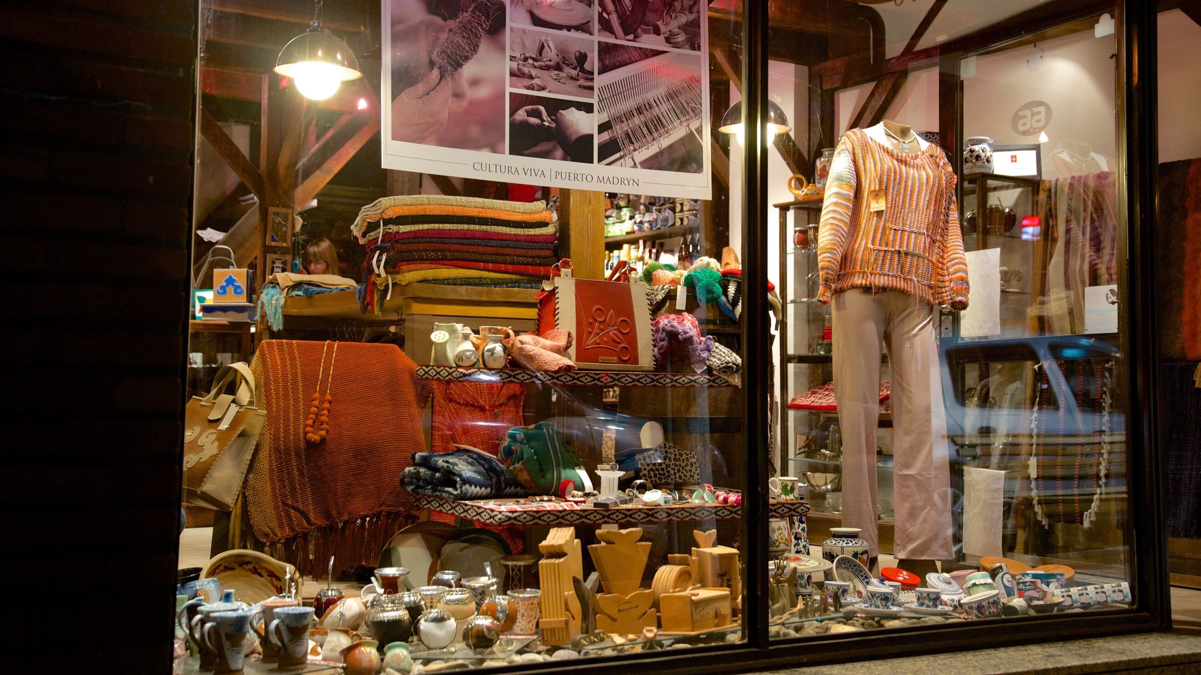 Patagonia Region which includes shopping and art