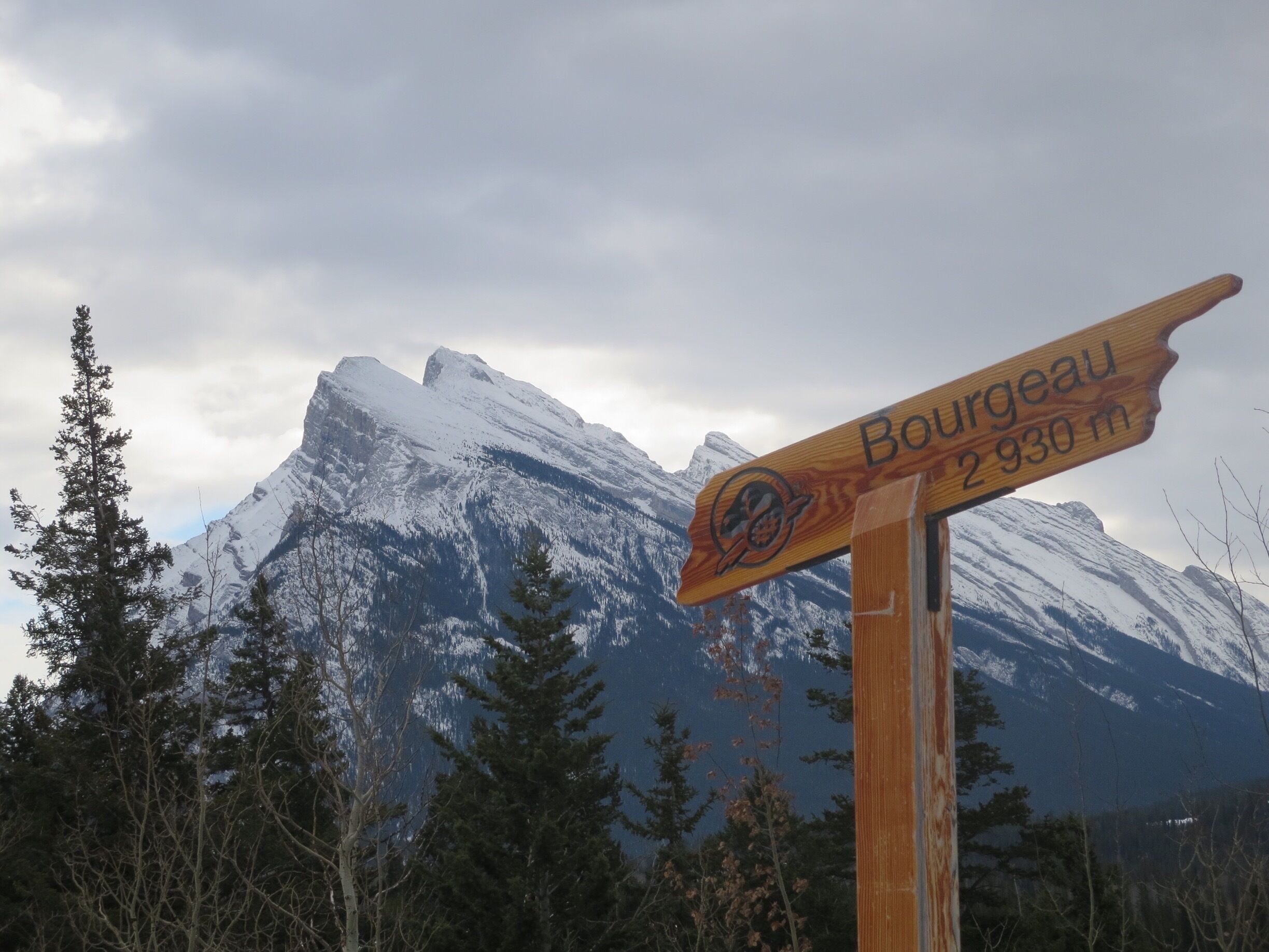 Taken in Banff National Park. Photo is of Mt. Rundle. #canada #banffnationalpark #mountain