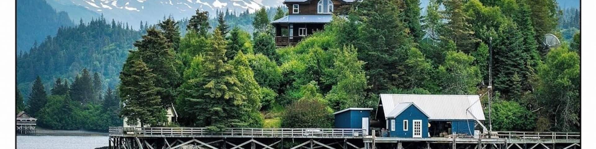 Halibut Cove, Alaska
Catch the Danny J water taxi and enjoy a wonderful and scenic boat ride then grab a fantastic meal at the restaurant.
#nature
