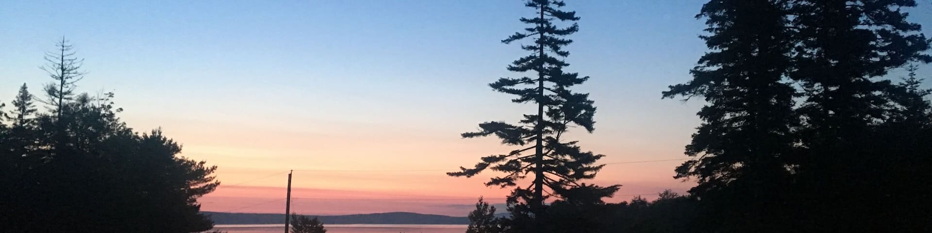 Maine sunrise is worth getting up at 4am