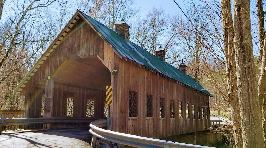 When your GPS gets you lost and you come upon this beautiful covered bridge