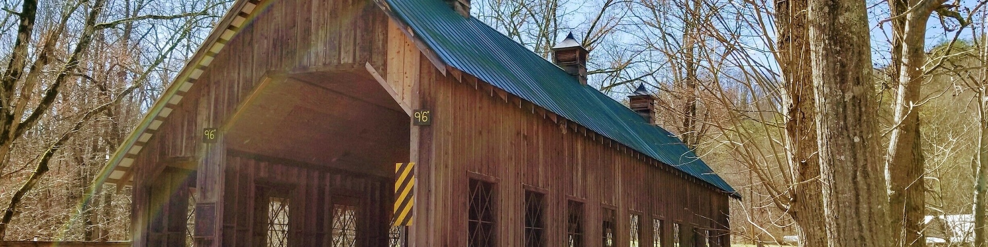 When your GPS gets you lost and you come upon this beautiful covered bridge