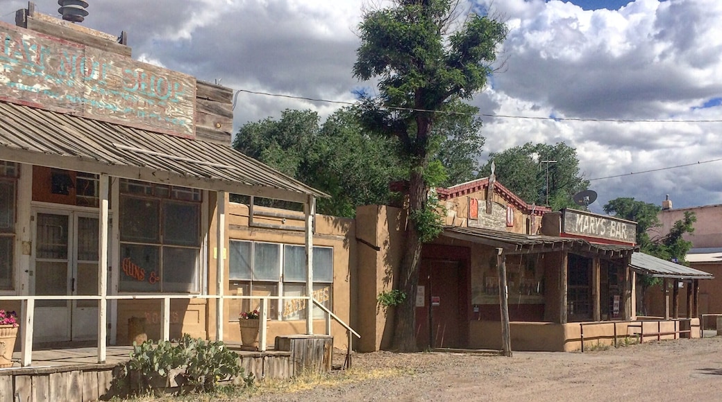 Cerrillos ghost town and mining town is untouched and mark history..