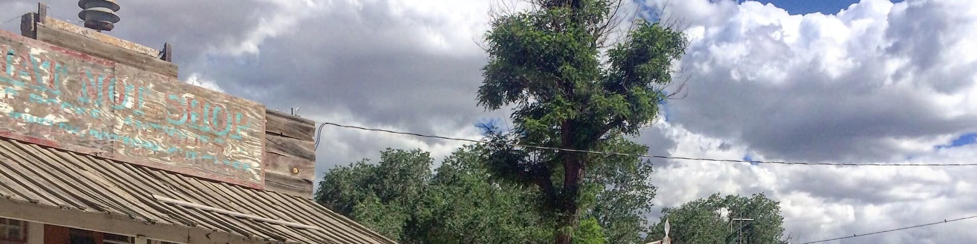 Cerrillos ghost town and mining town is untouched and mark history..