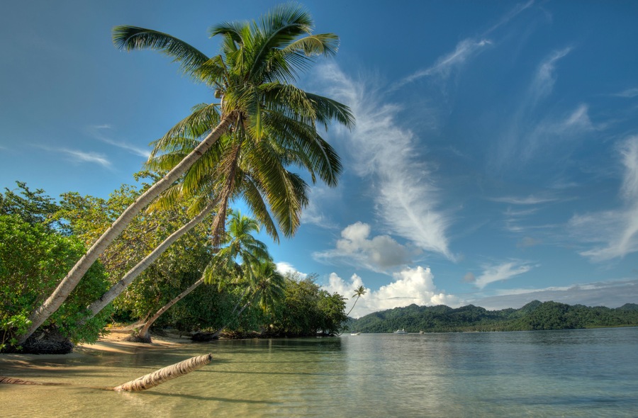 Views from Matangi Island Private Resort in the Fiji Islands