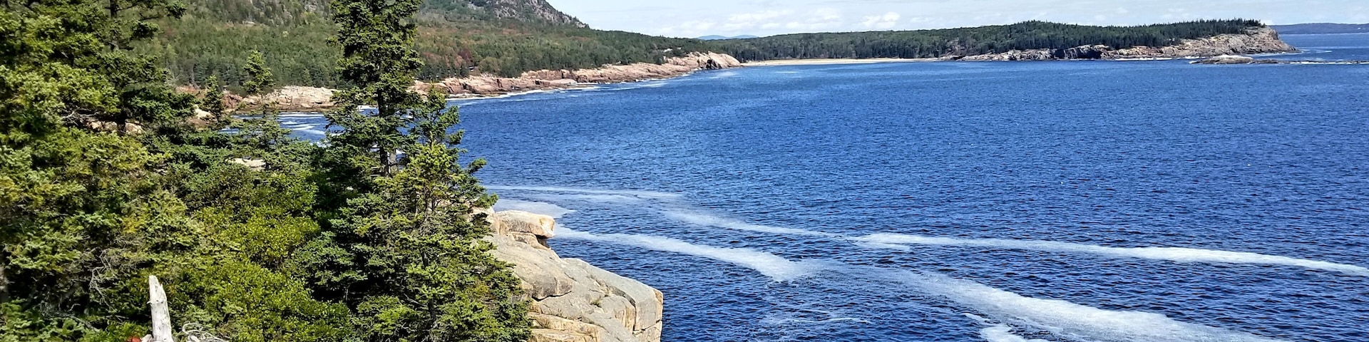 Rock climbers on Otter Cliff Overlook in Acadia National Park in Maine
#GreatOutdoors
#maine
