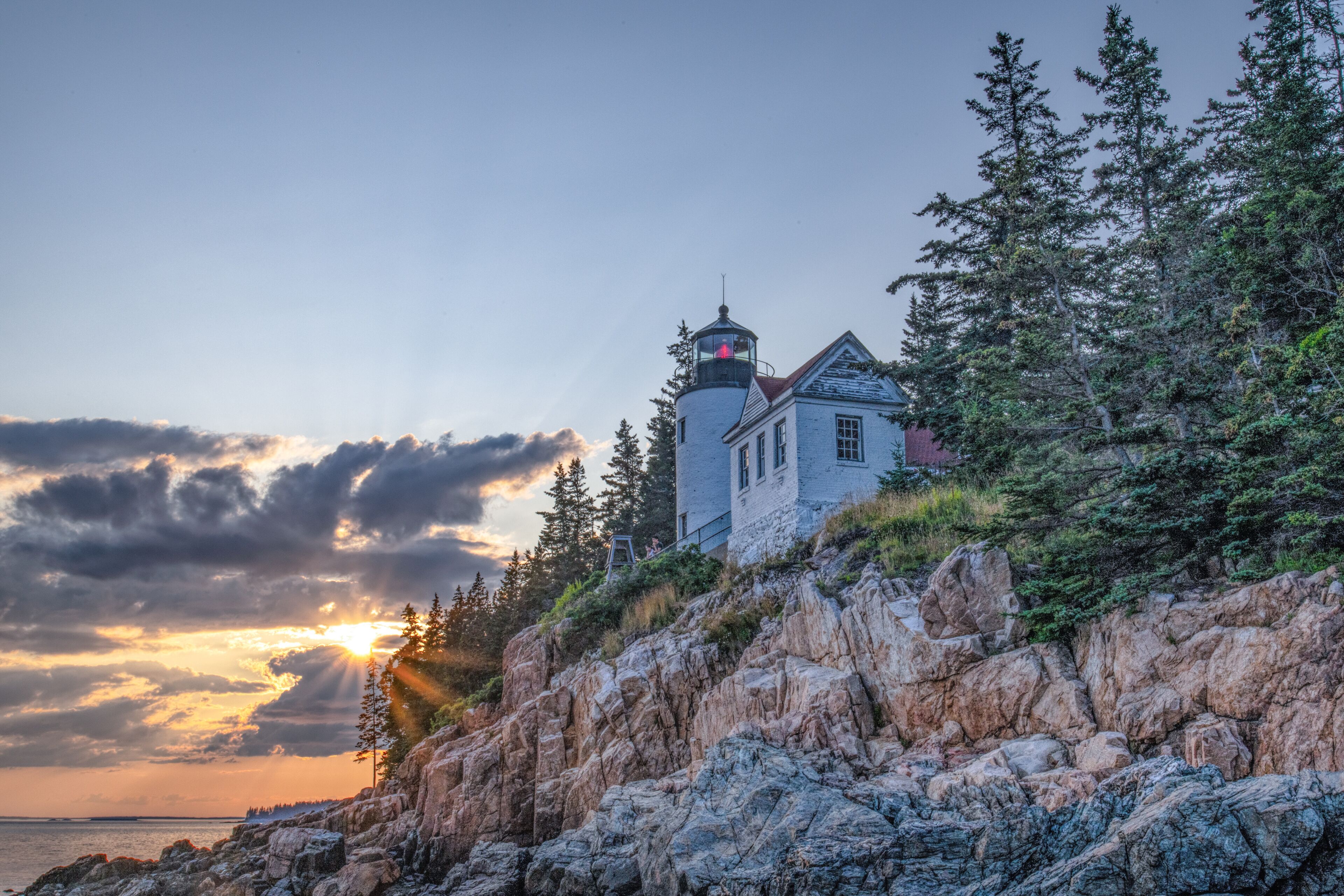 Bass Harbor Head Light Station is located in Tremont, Maine, on the southwest corner of Mount Desert Island.