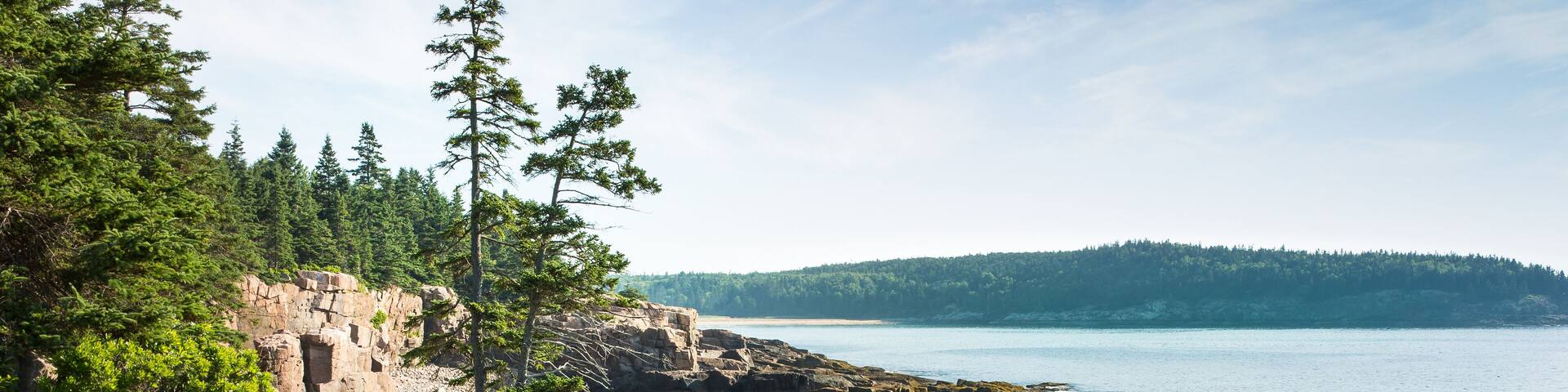 Picturesque Acadia National Park Shoreline