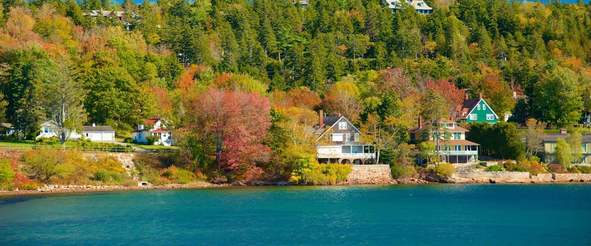 Seal Harbor featuring general coastal views and a coastal town