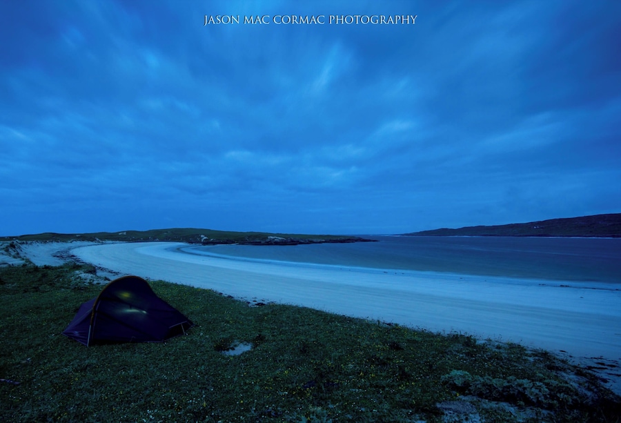 A room with a view.
My solo camping and road trip continues along The Wild Atllantic Way. stopping later in the evening, finding a quiet place along the coast to camp, with hopes of a great sunset or sunrise to photograph, on this trip i didn't get either so here is a night time long exposure of my condo and private beach aka my tent, cheapest way to get a room with a view while travelling. In the morning i packed up my tent leaving no trace and went on with my journey.
#camping #backpacking #solotrip #roadtrip #wildcamp #wildatlanticway #galway #connemara #ireland #leavenotrace #nature #whitesands #night #coast #lovinglife