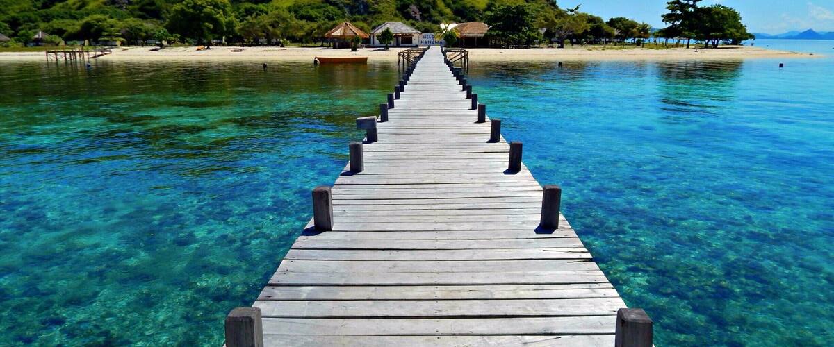 Kanawa Island. One of the most beautiful places I've ever seen. Quiet, crystal clear water, brimming with fish and live coral. Perfect for snorkeling. Went with FloresXP company, based in Labuan Bajo, Flores, Indonesia.