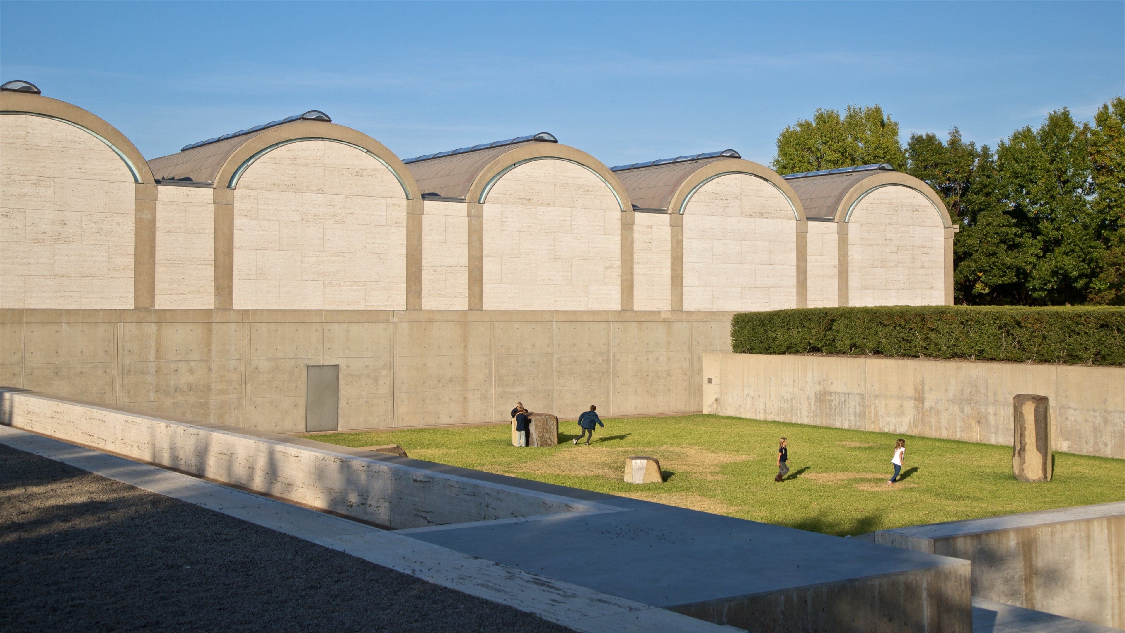 Kimbell Art Museum which includes a park as well as children