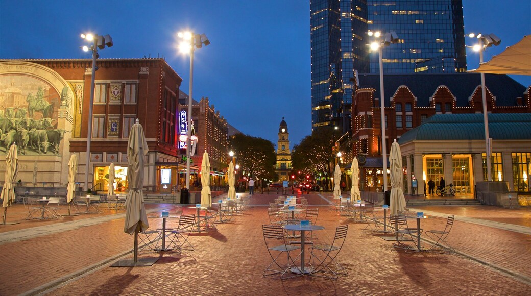 Sundance Square inclusief een stad en nachtleven