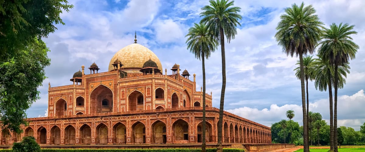Humayun's tomb in New Delhi, India