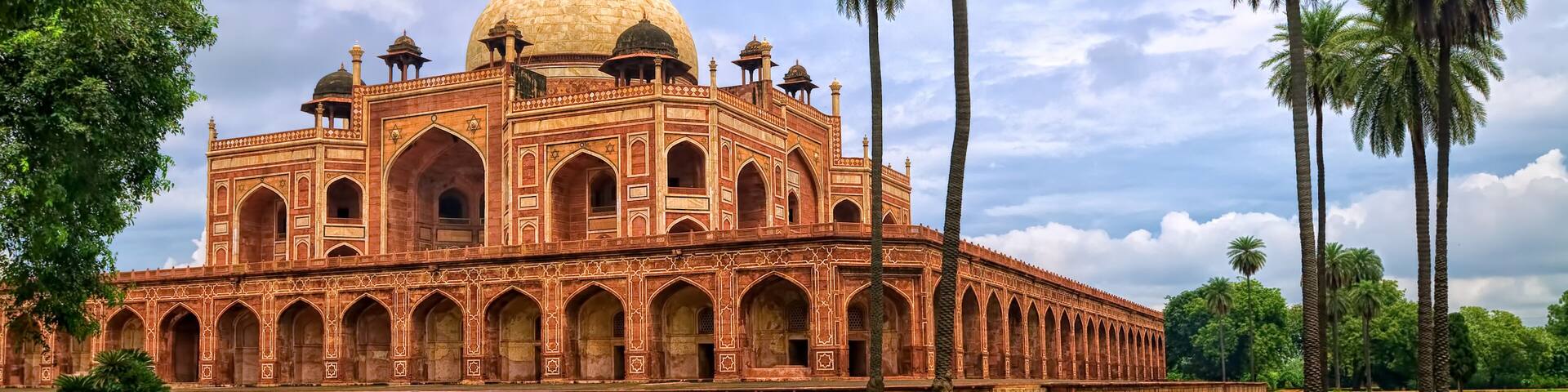 Humayun's tomb in New Delhi, India