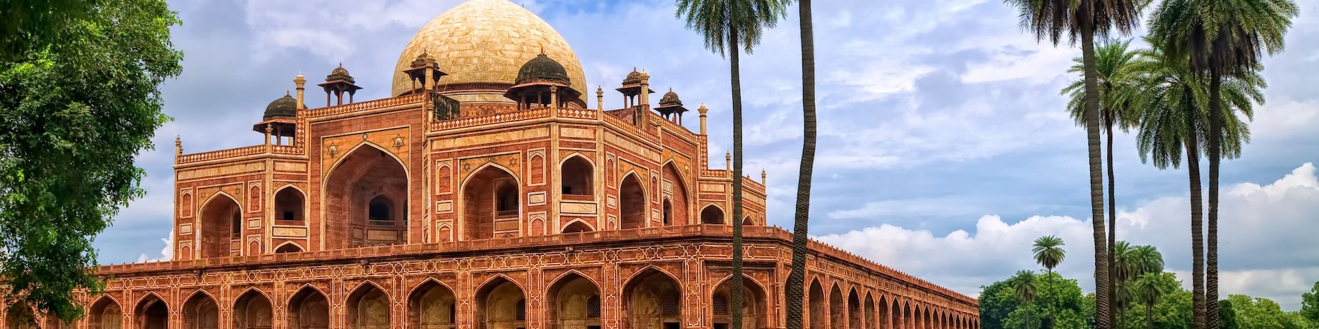 Humayun's tomb in New Delhi, India