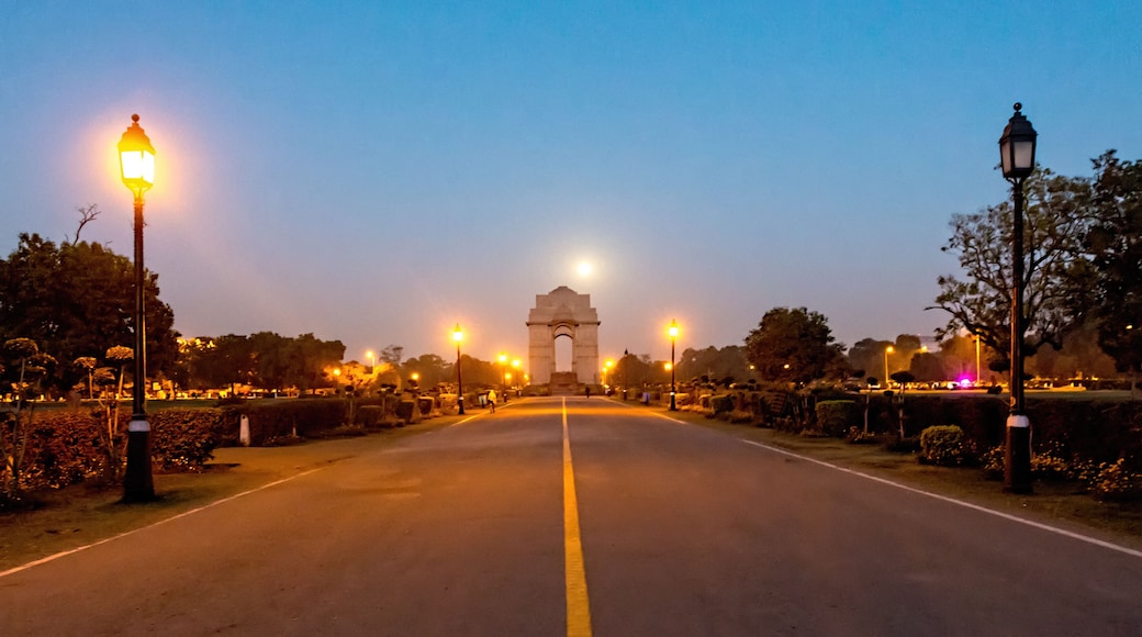 Rajpath street with India gate