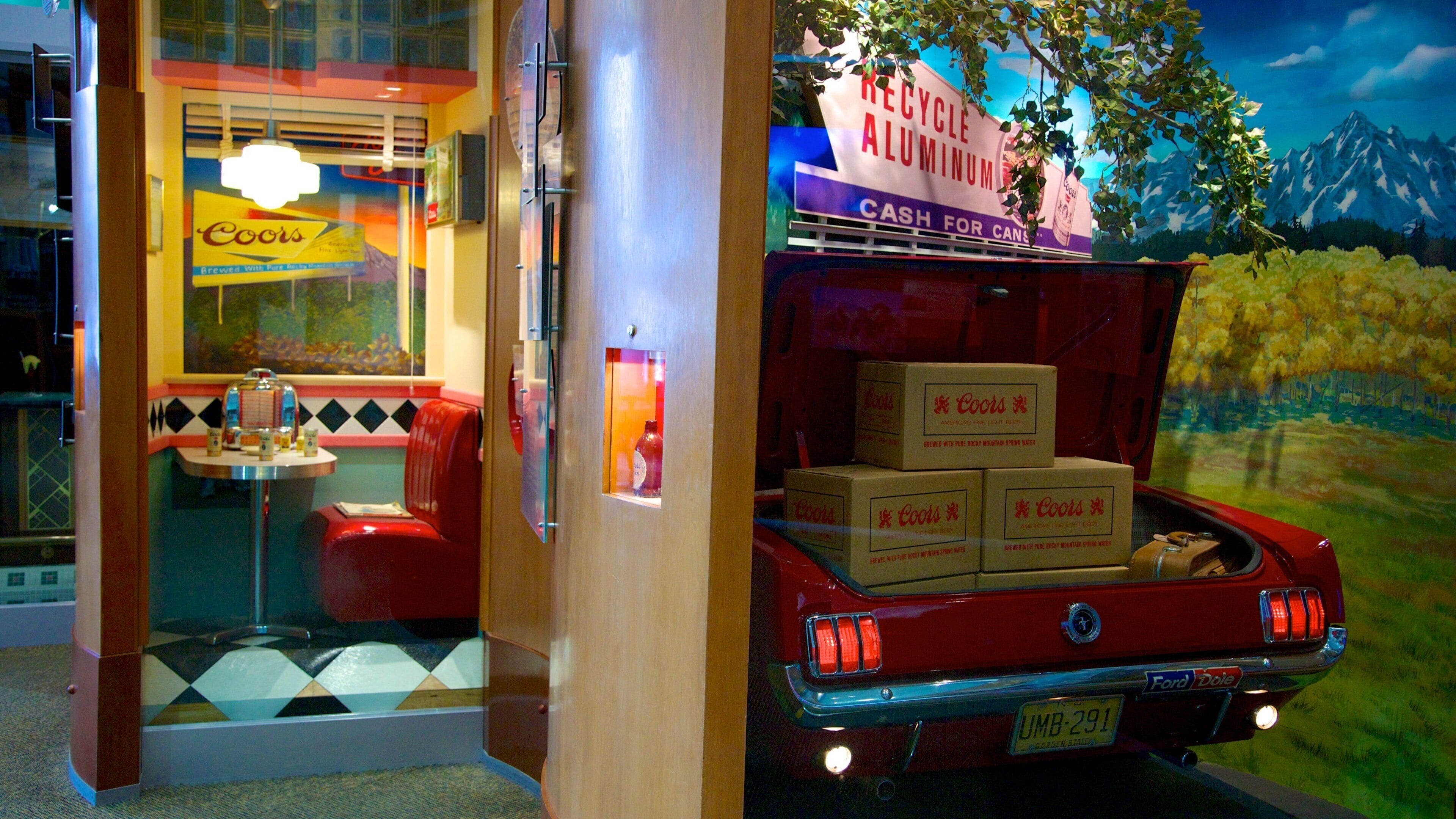 Coors bryggeri fasiliteter samt innendørs