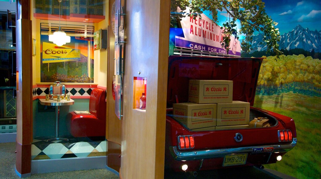 Coors bryggeri fasiliteter samt innendørs