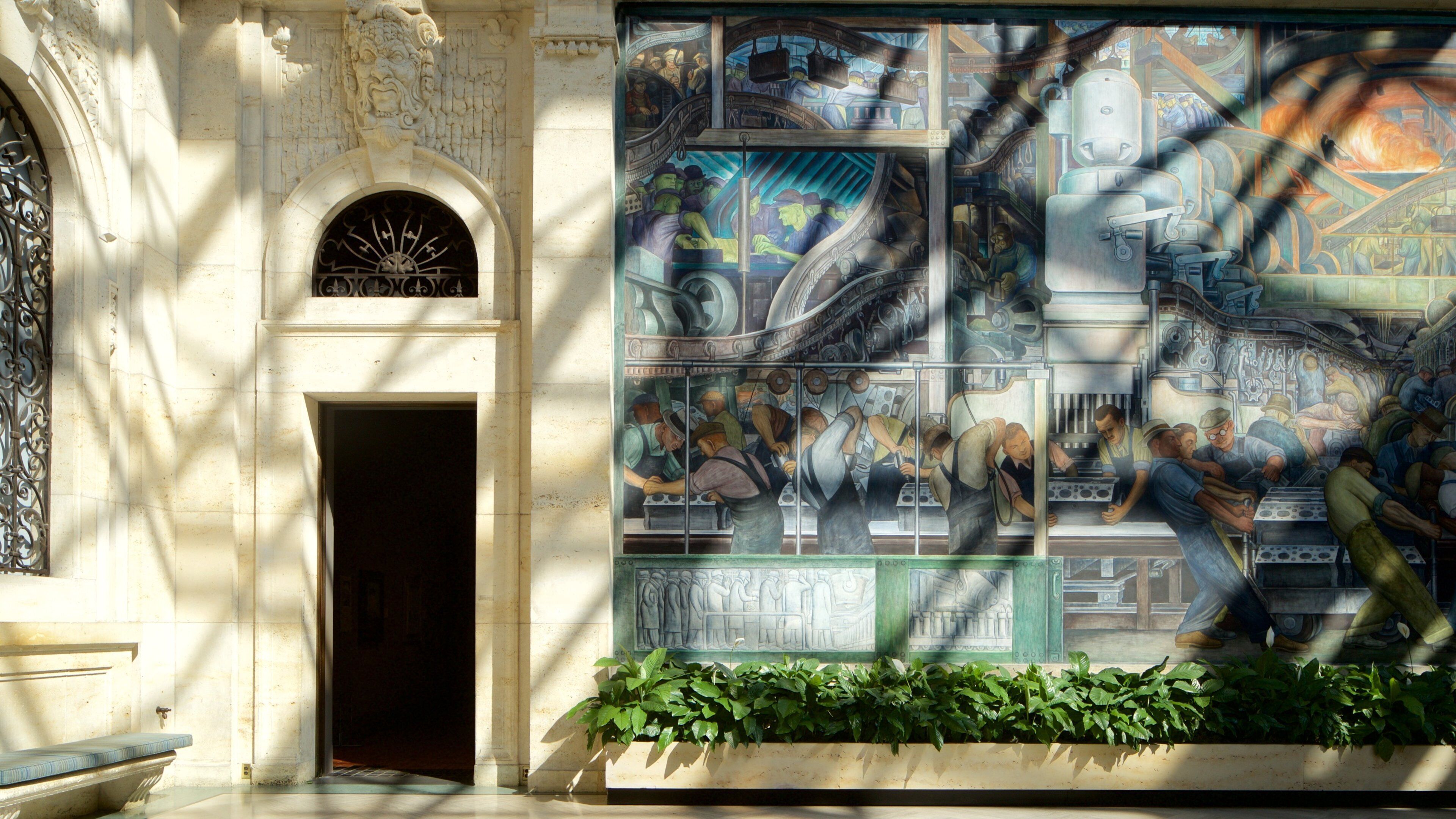 底特律藝術學院 其中包括 內部景觀 和 傳統元素