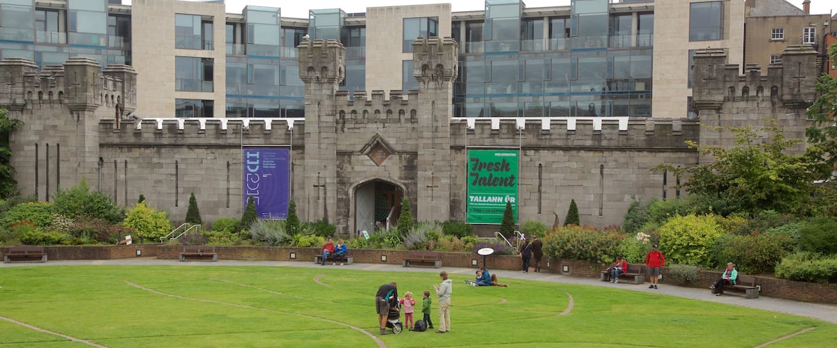 Dublin Castle which includes heritage elements, a park and heritage architecture