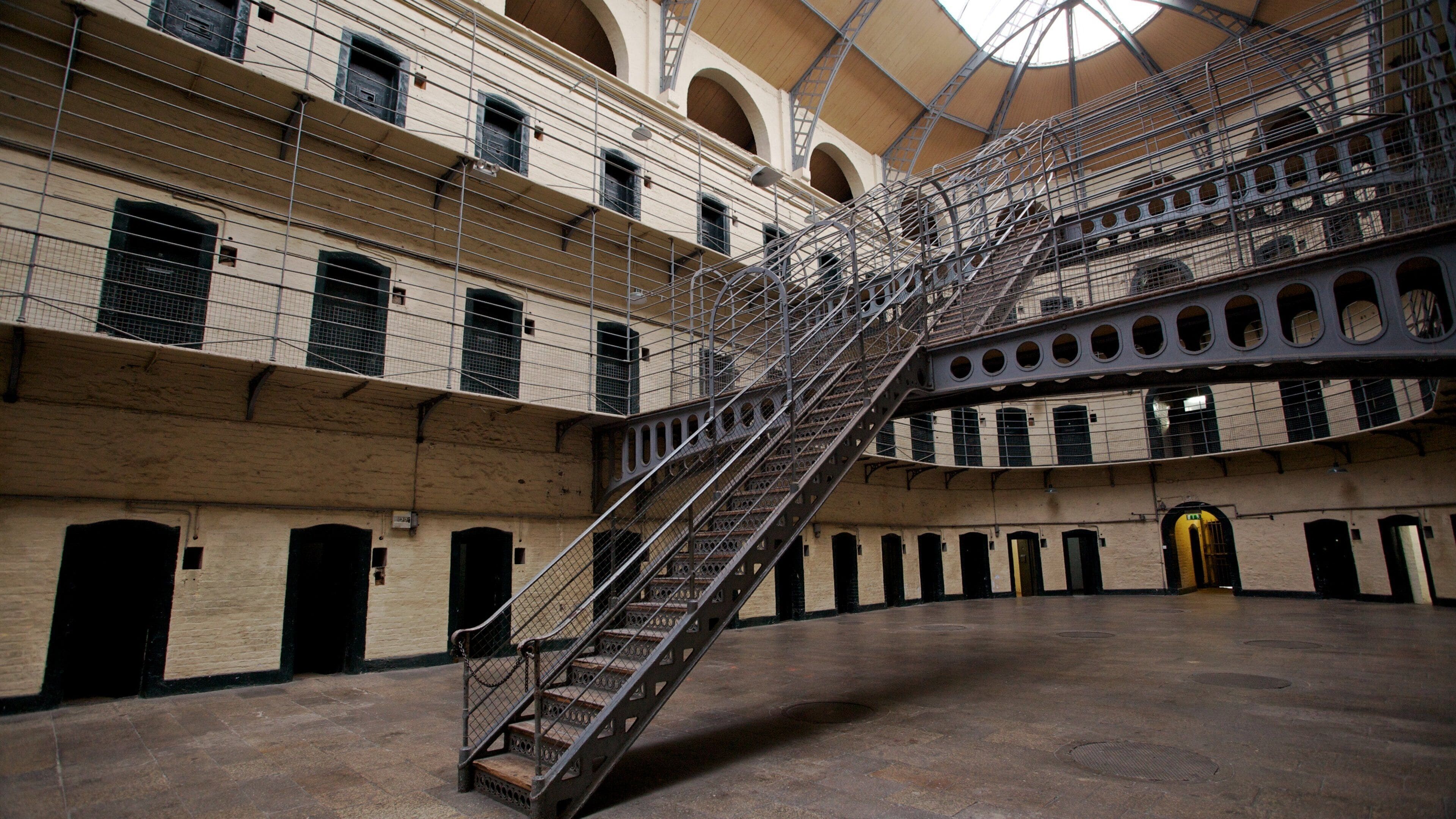 Kilmainham Gaol Historiske Museum og byder på interiør