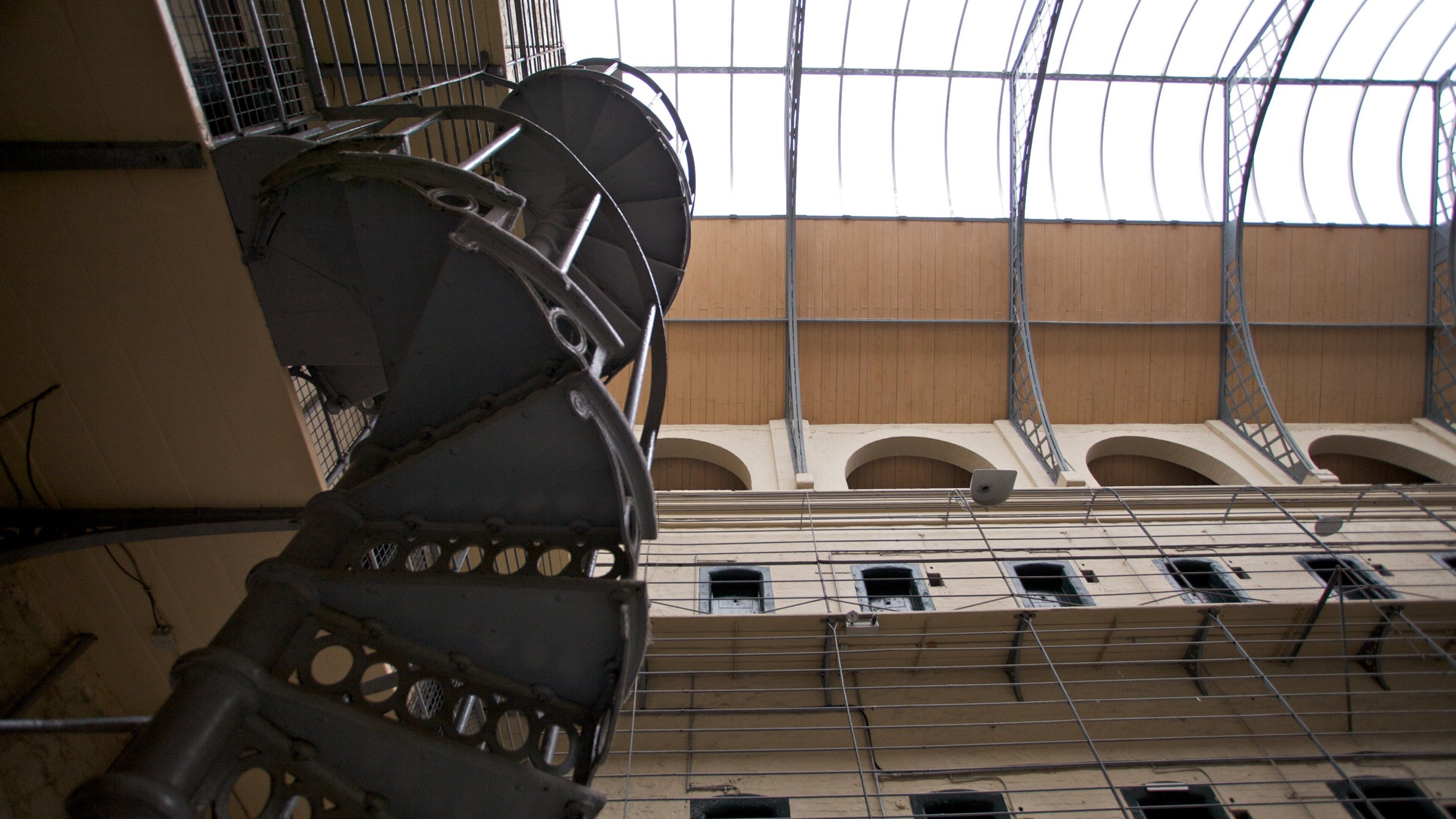 Kilmainham Gaol Historiske Museum som omfatter interiør