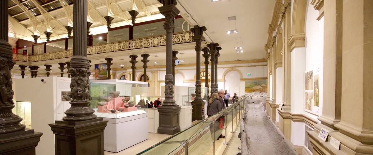 National Museum of Ireland - Archaeology and History which includes interior views as well as a small group of people