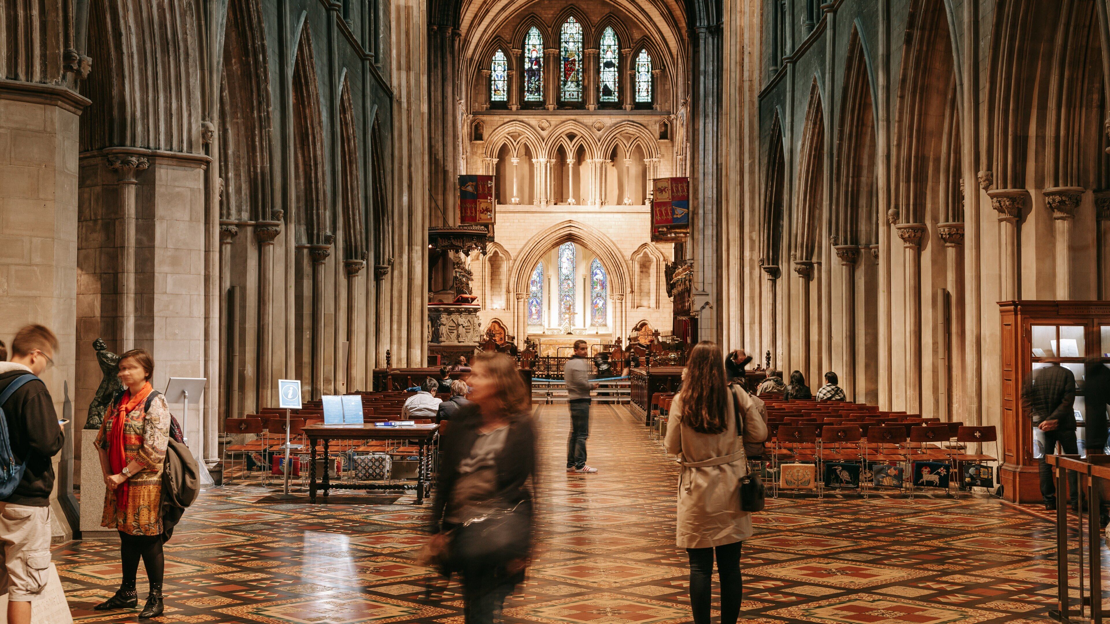 St. Patrick\'s Cathedral showing a church or cathedral, heritage elements and interior views