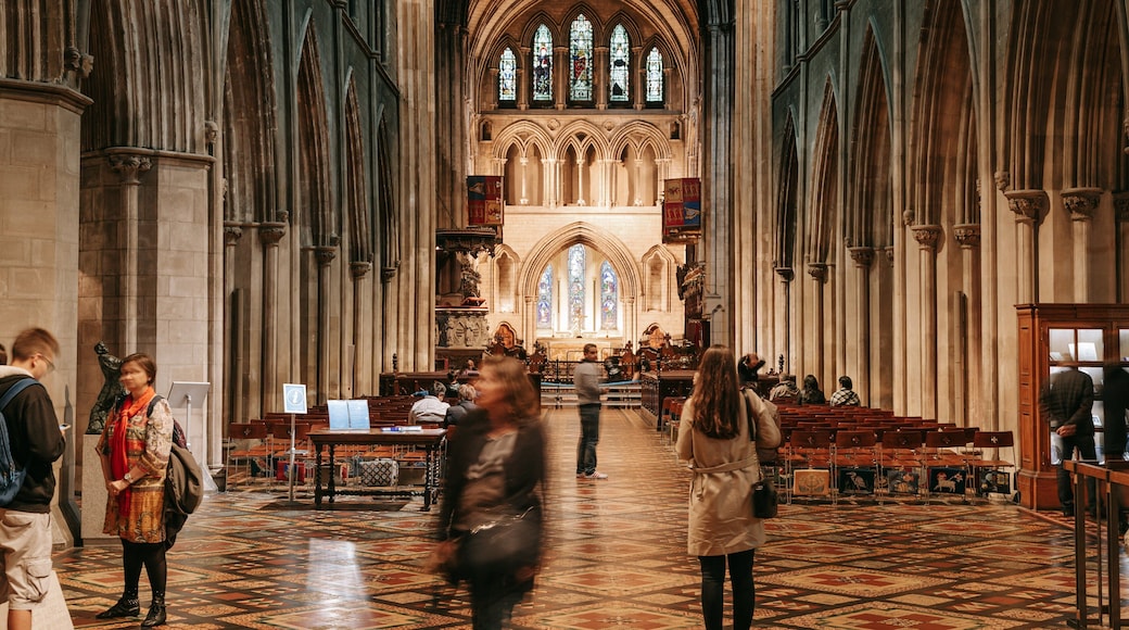 St. Patrick\'s Cathedral showing a church or cathedral, heritage elements and interior views