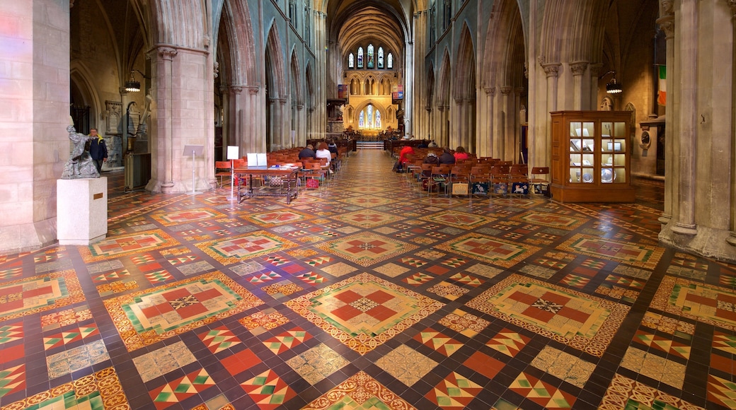 St. Patrick\'s Cathedral showing a church or cathedral, heritage elements and heritage architecture