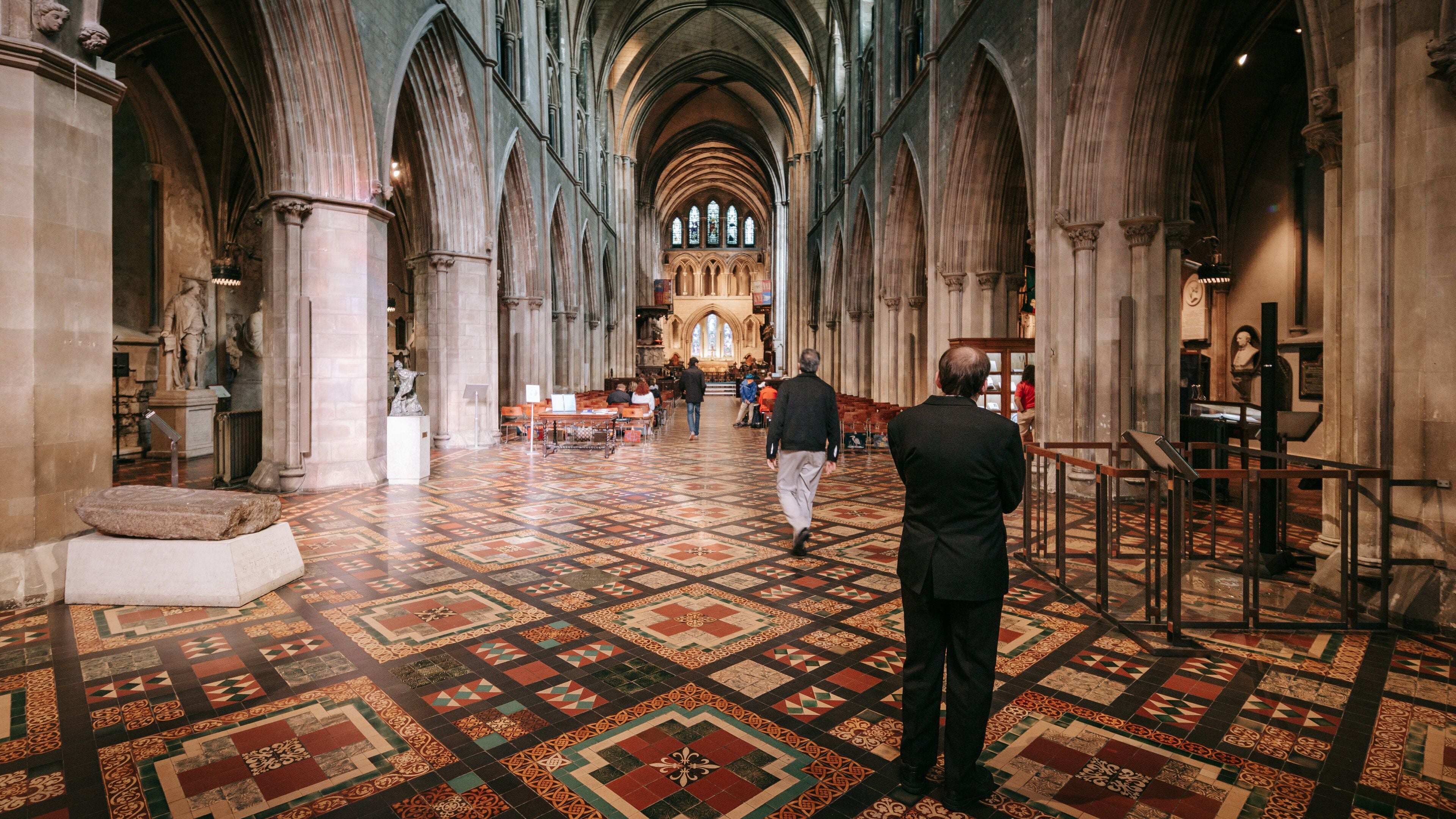 St. Patrick\'s Cathedral showing heritage elements, interior views and a church or cathedral