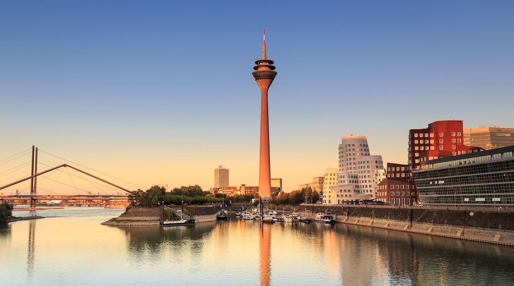 Medienhafen in Düsseldorf - Deutschland