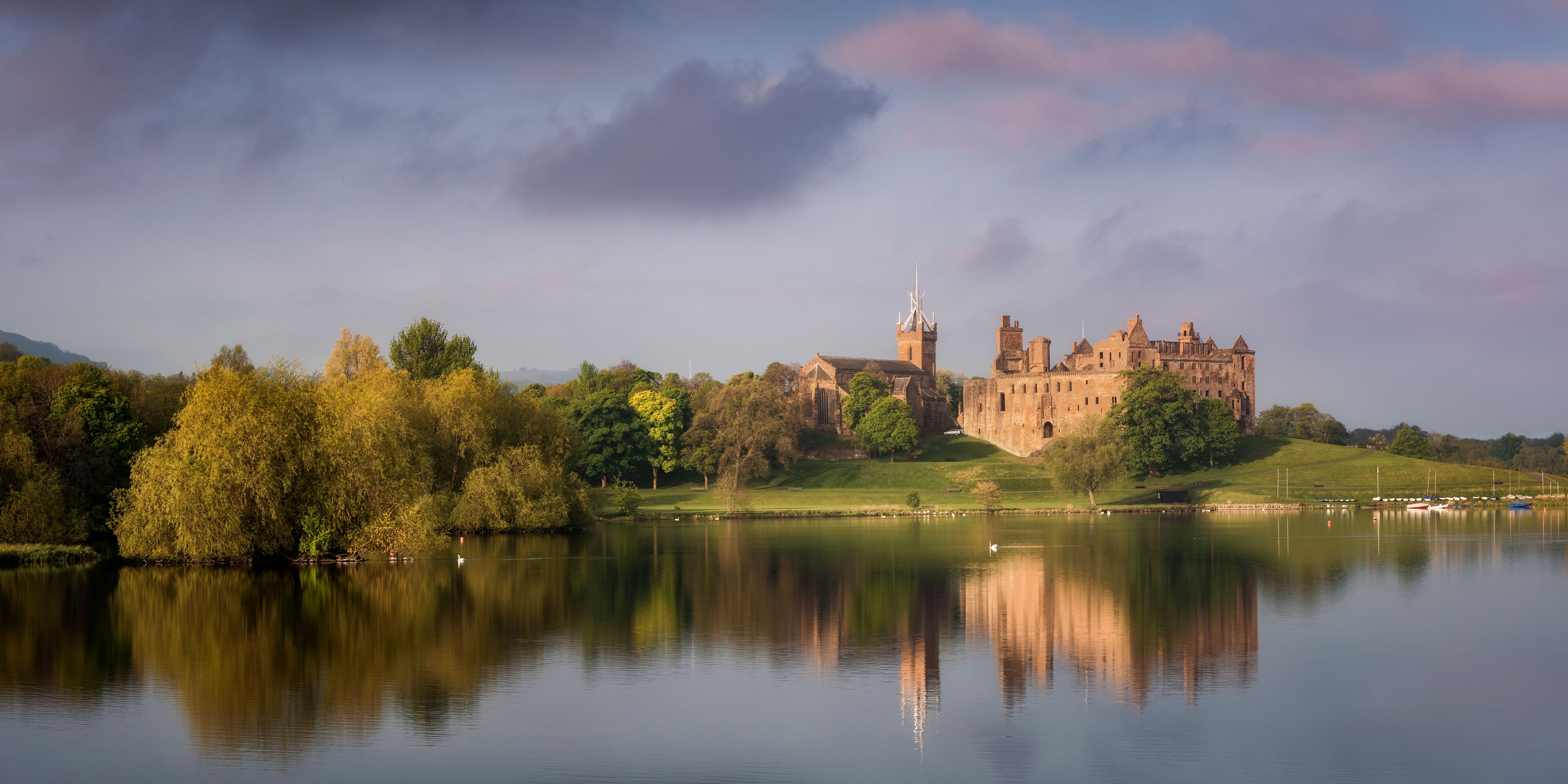 Palace in the morning