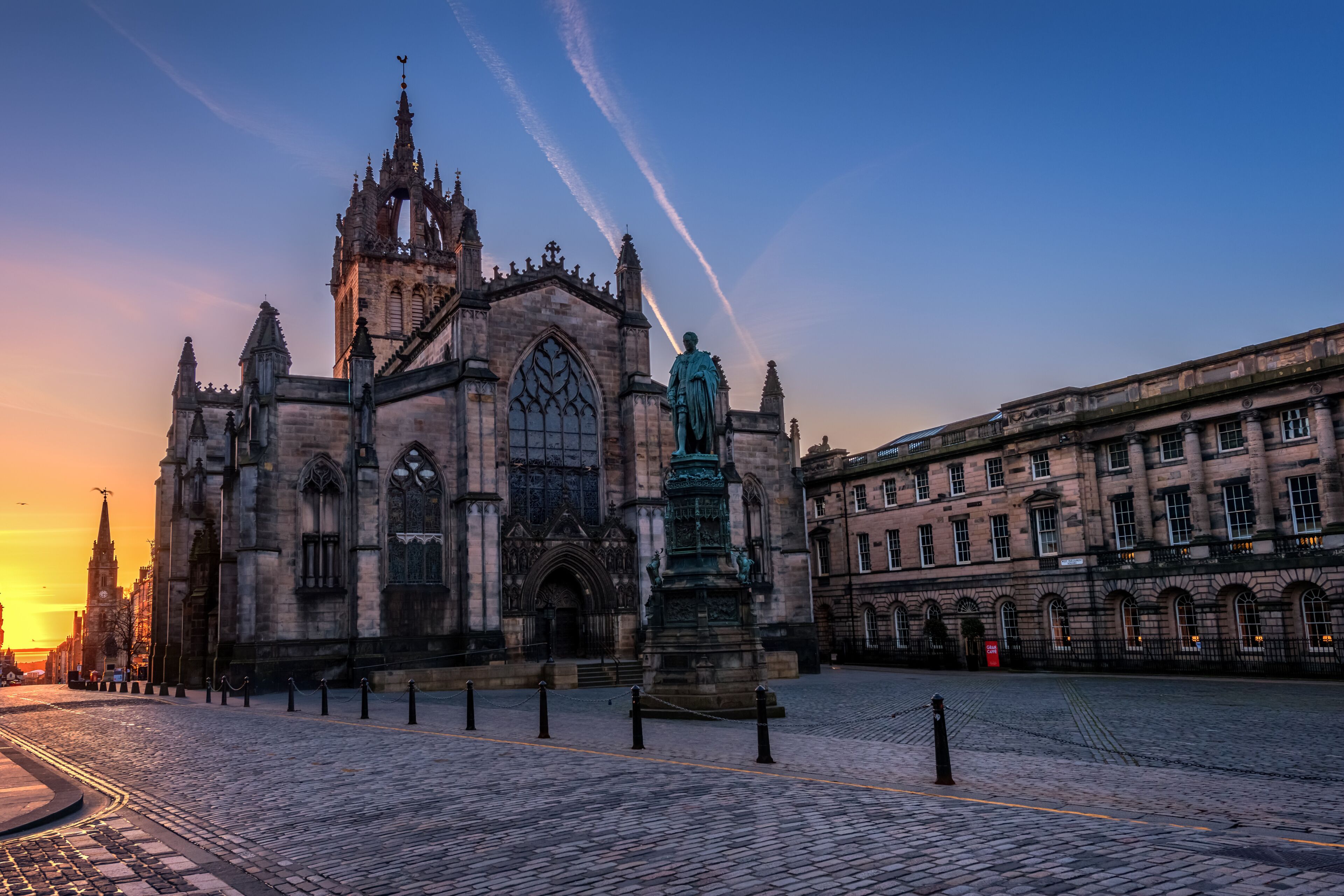 St Giles Cathedral at Sunrise, Edinburgh