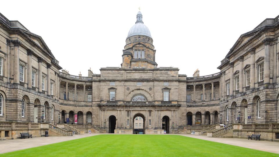 Universidade de Edimburgo que inclui elementos de patrimônio e arquitetura de patrimônio