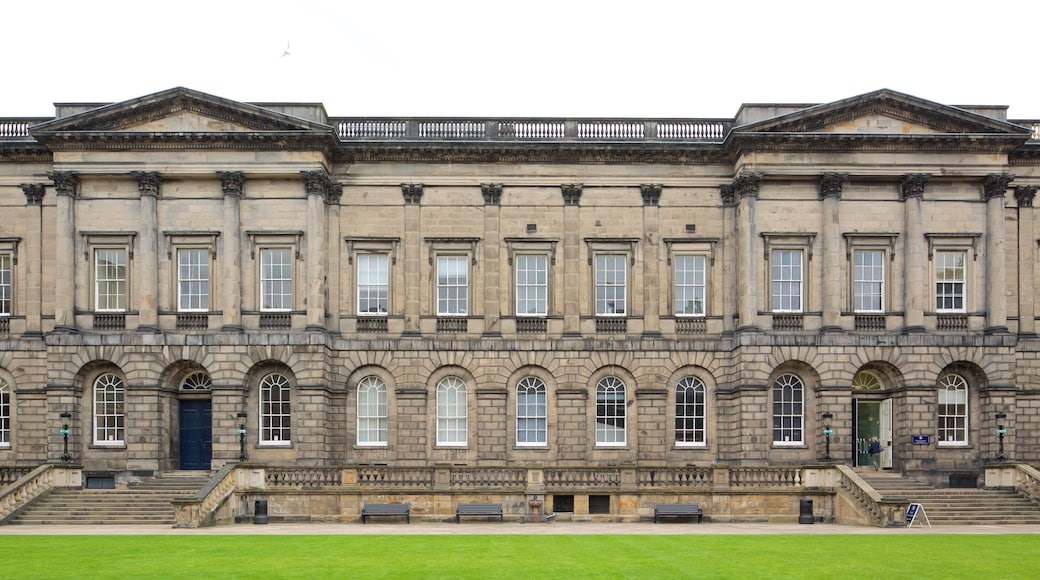 University of Edinburgh showing heritage elements and heritage architecture