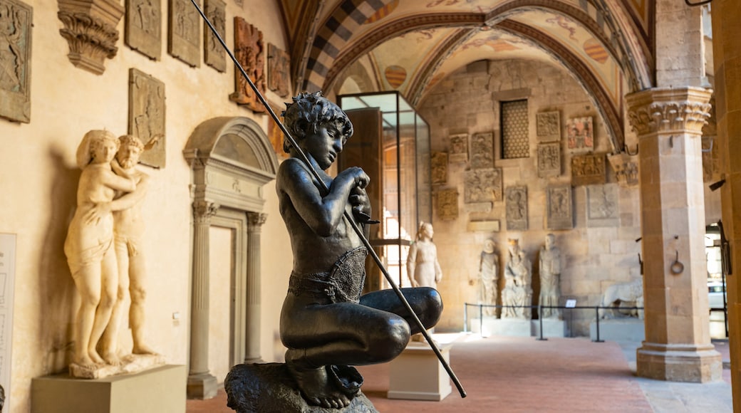 Bargello featuring a statue or sculpture and heritage elements