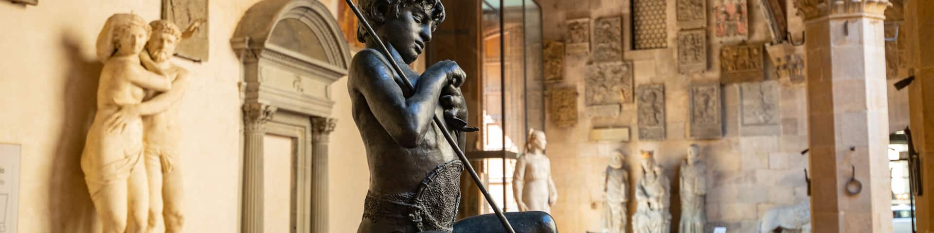 Bargello featuring a statue or sculpture and heritage elements