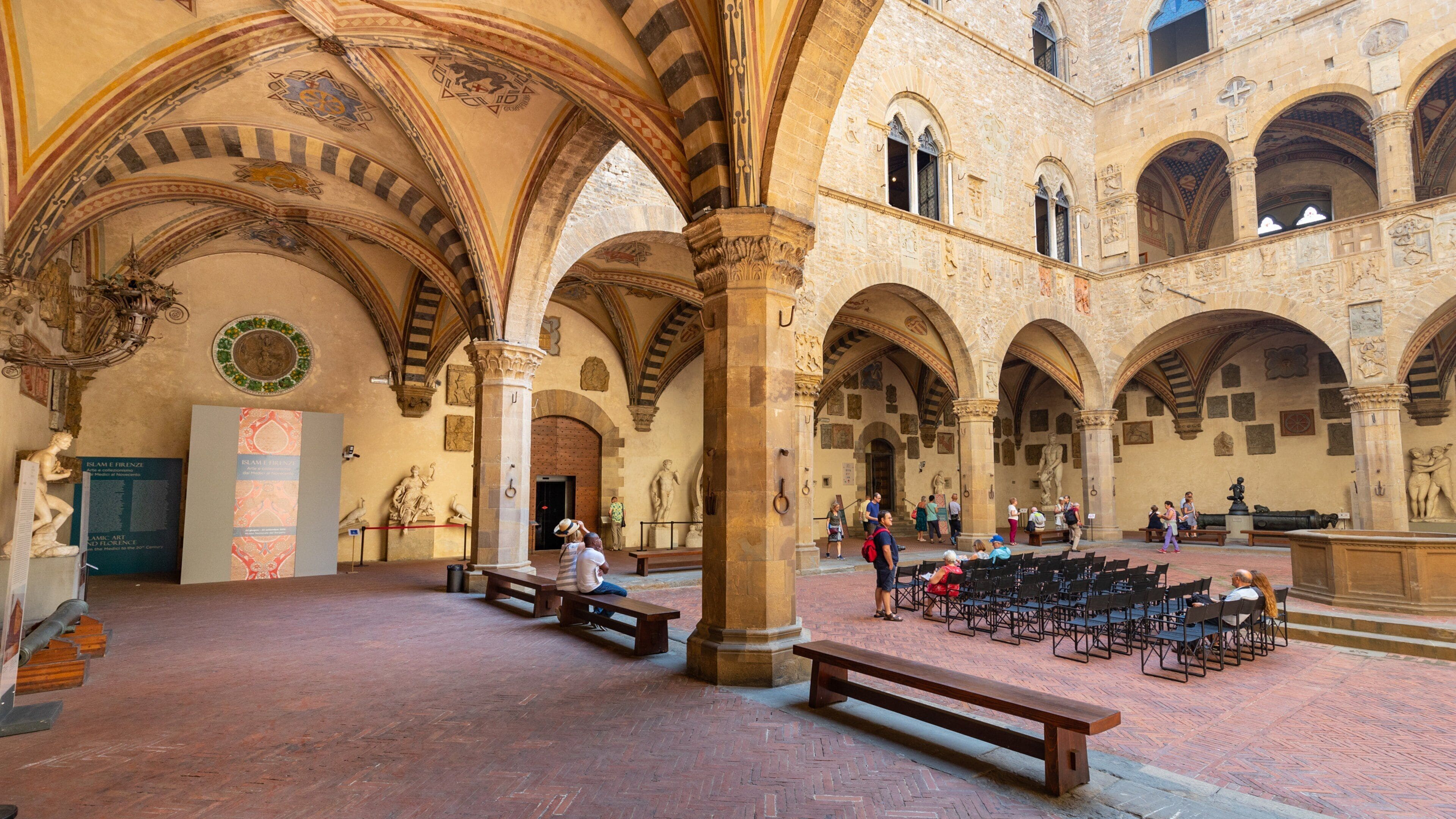 Bargello showing heritage elements