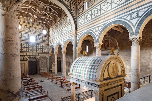San Miniato al Monte which includes heritage elements, interior views and a church or cathedral