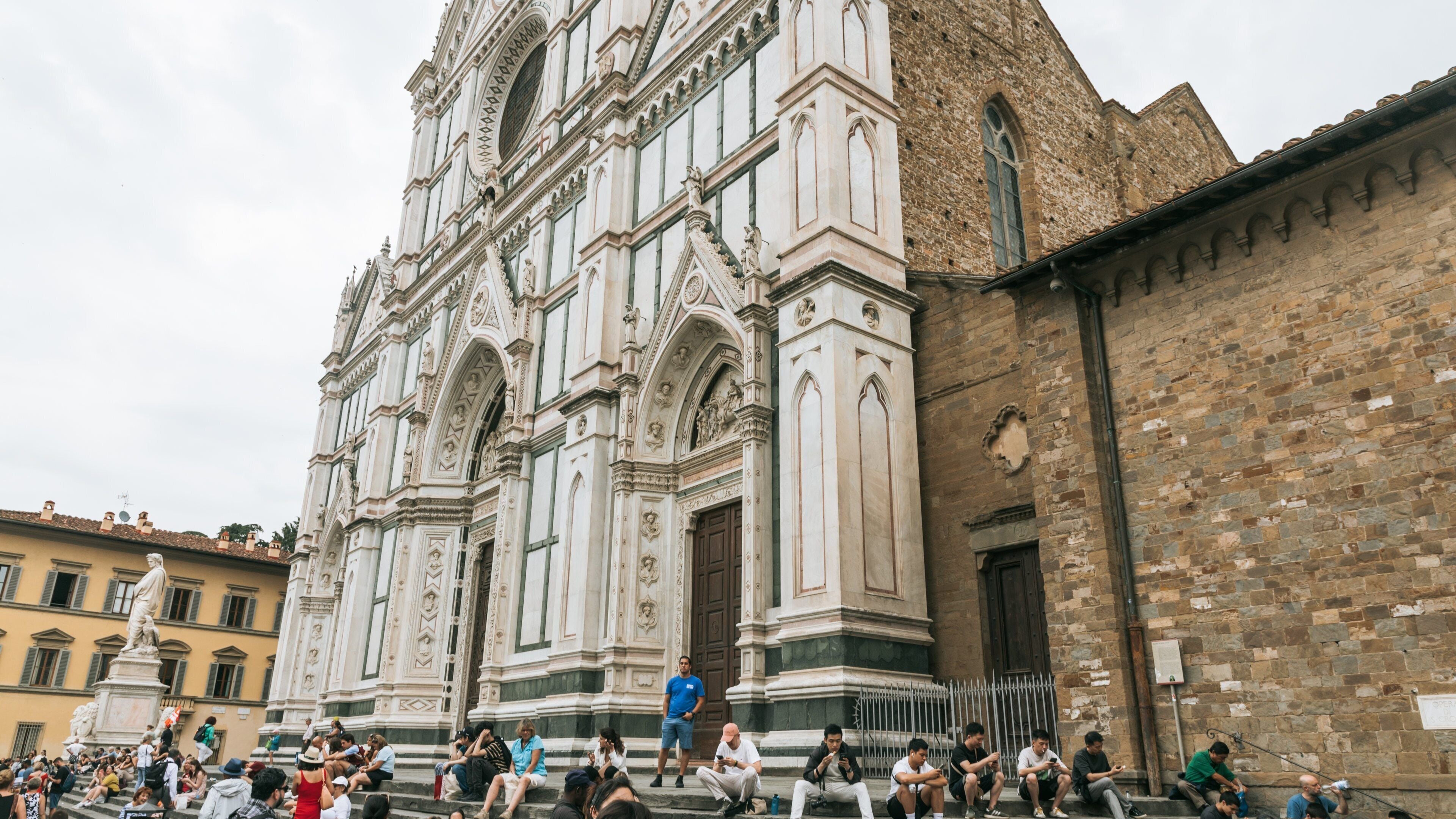 Basilica of Santa Croce showing heritage elements, a church or cathedral and heritage architecture