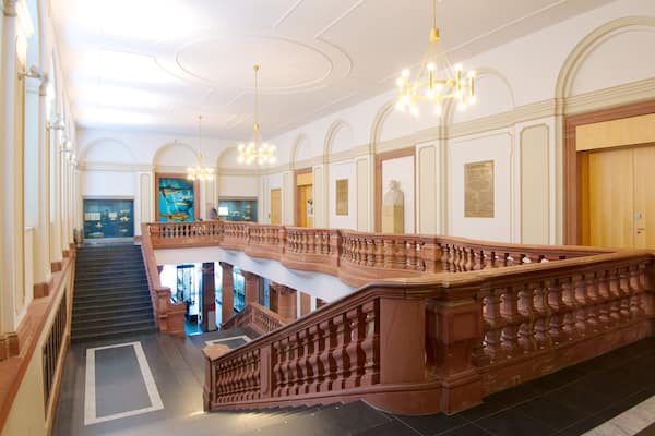 Naturmuseum Senckenberg das einen Innenansichten