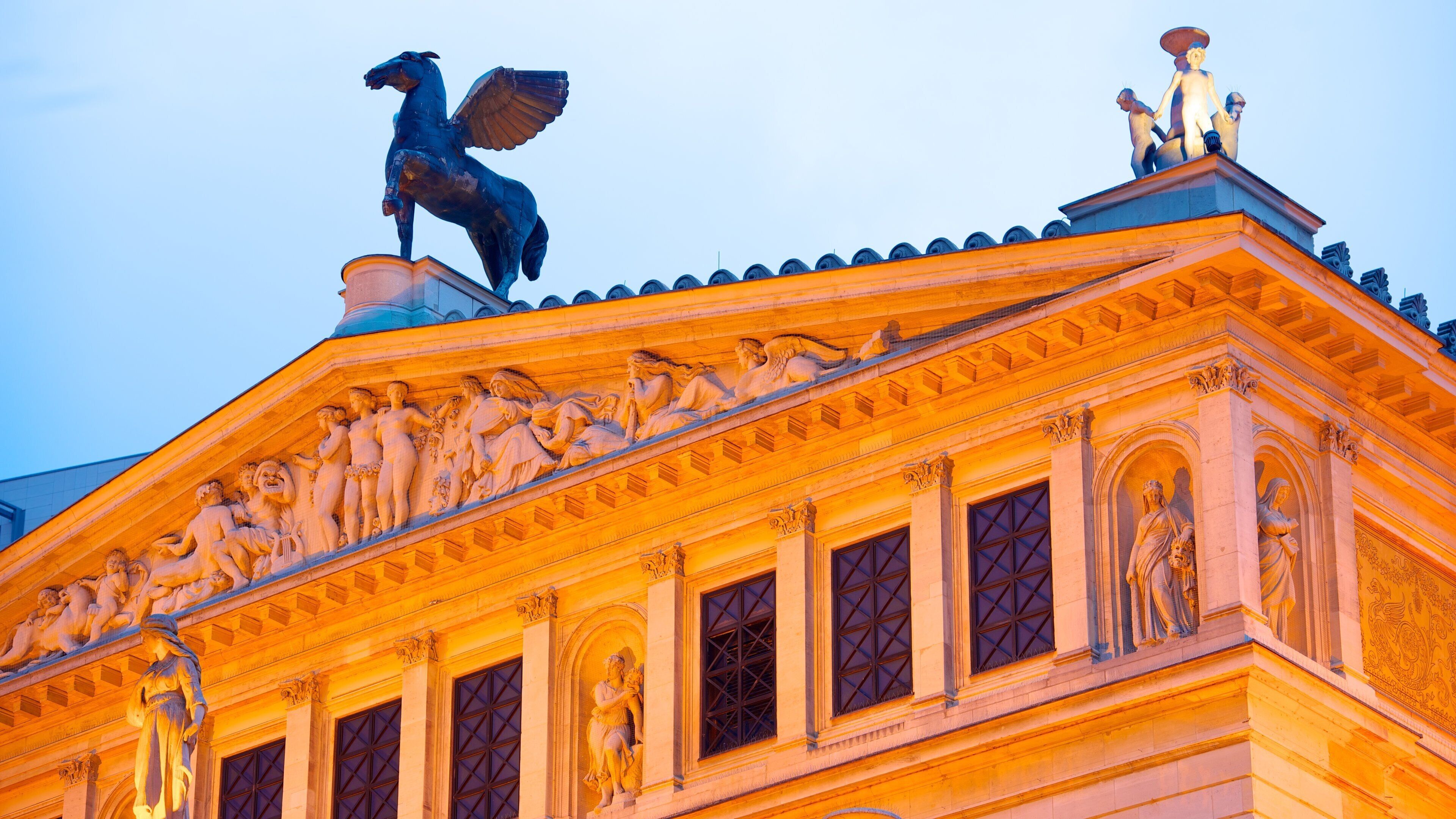 Alte Oper featuring a city and heritage architecture