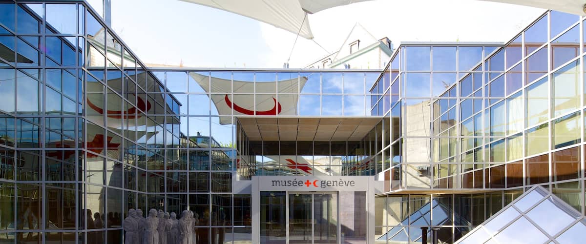 Museo Internacional de la Cruz Roja y de la Media Luna Roja que incluye arquitectura moderna