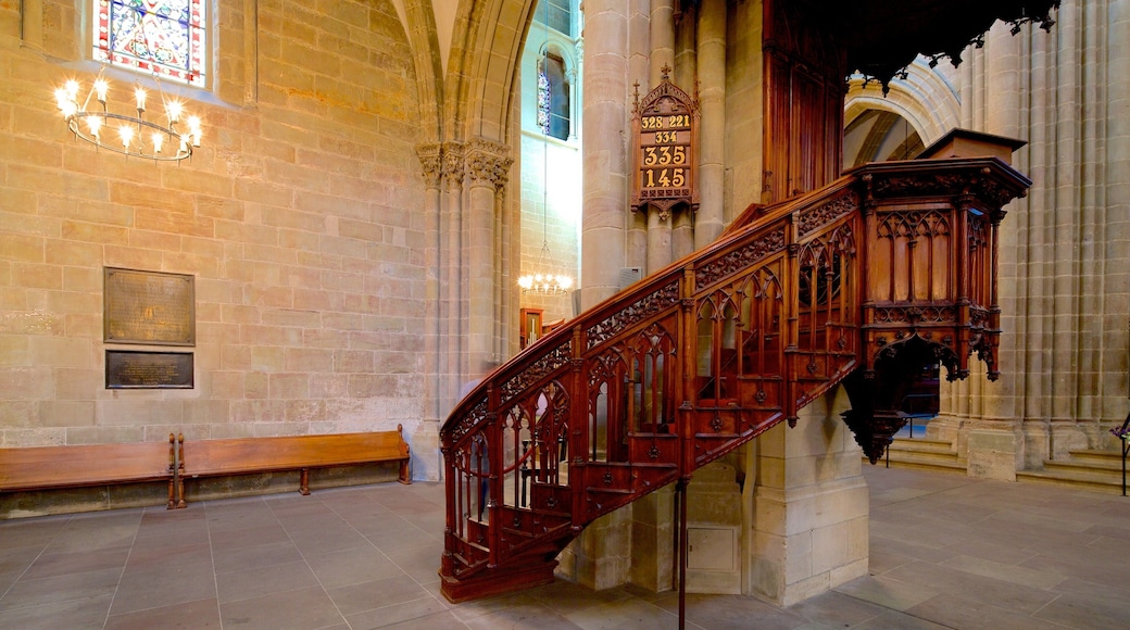 Saint-Pierre Cathedral which includes a church or cathedral, religious elements and interior views