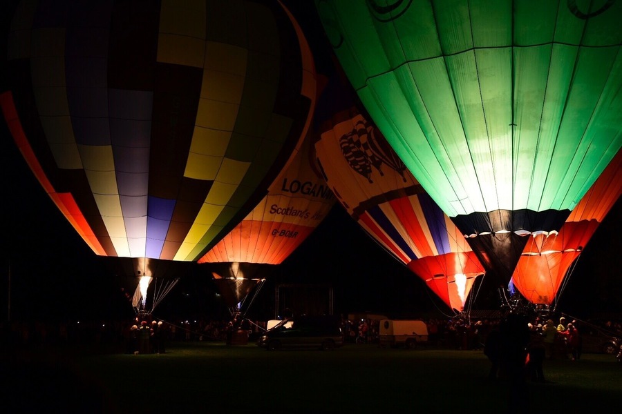 Taken during the "Glow" show.